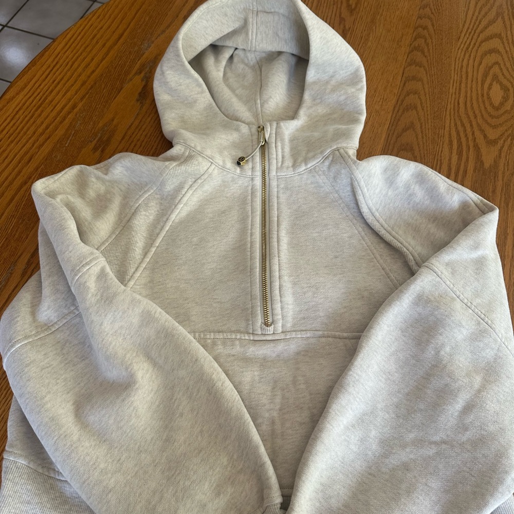 Lululemon Scuba Oversized Half Zip Hoodie